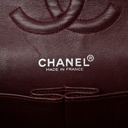 Chanel Lambskin Quilted Medium Double Flap Black 6 of 18