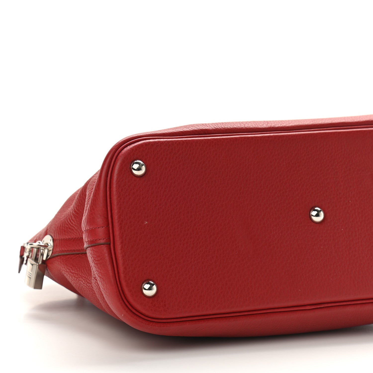 Hermes Taurillon Clemence Bolide 35 Rouge Garance 8 of 12