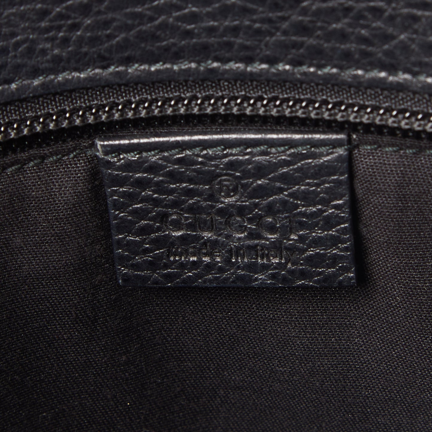 Dollar Calfskin Interlocking G Tote Black