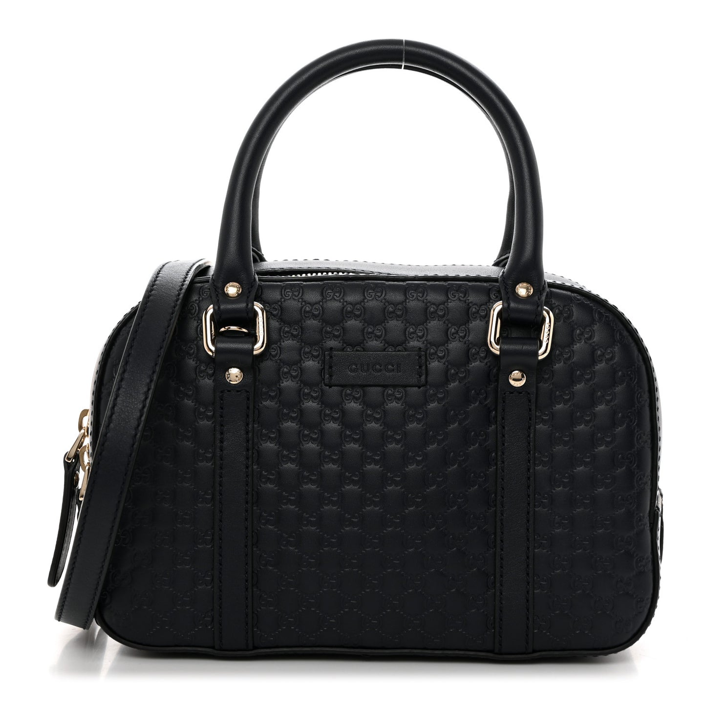 Soft Microguccissima Small Crossbody Bag Blue