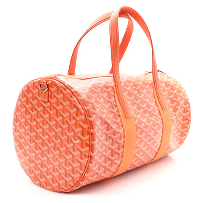 Goyard Goyardine Barrel 40 Sports Bag Orange 3 of 10