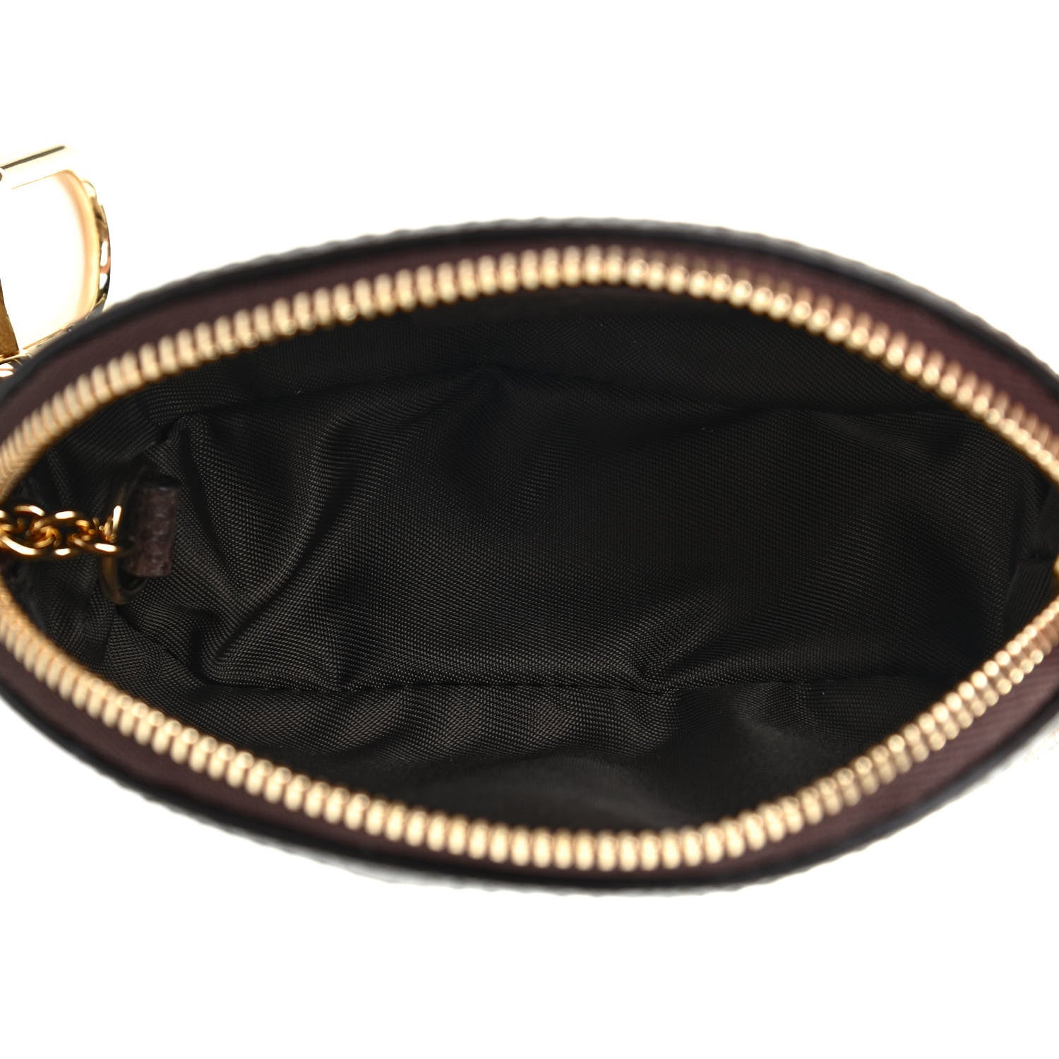 Gucci GG Supreme Monogram Web Ophidia Dome Key Pouch Beige New Acero 5 of 7