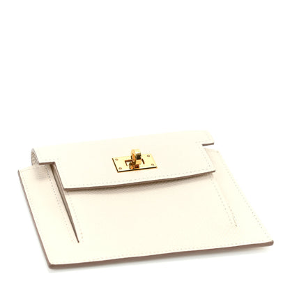 Hermes Epsom Kelly Pocket Compact Wallet Craie 4 of 8