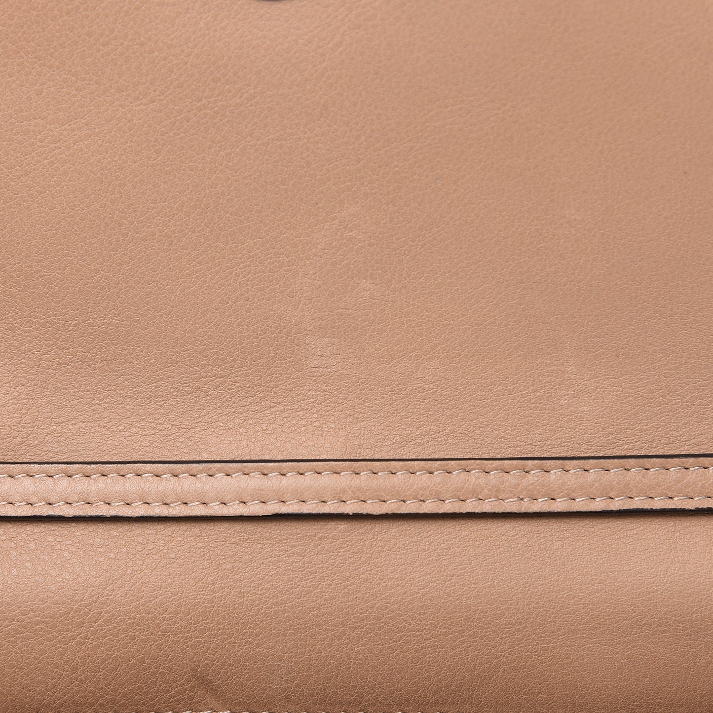 Calfskin Small Nile Bracelet Minaudiere Bag Biscotti Beige