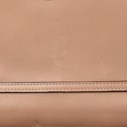 Chloe Calfskin Small Nile Bracelet Minaudiere Bag Biscotti Beige 13 of 14