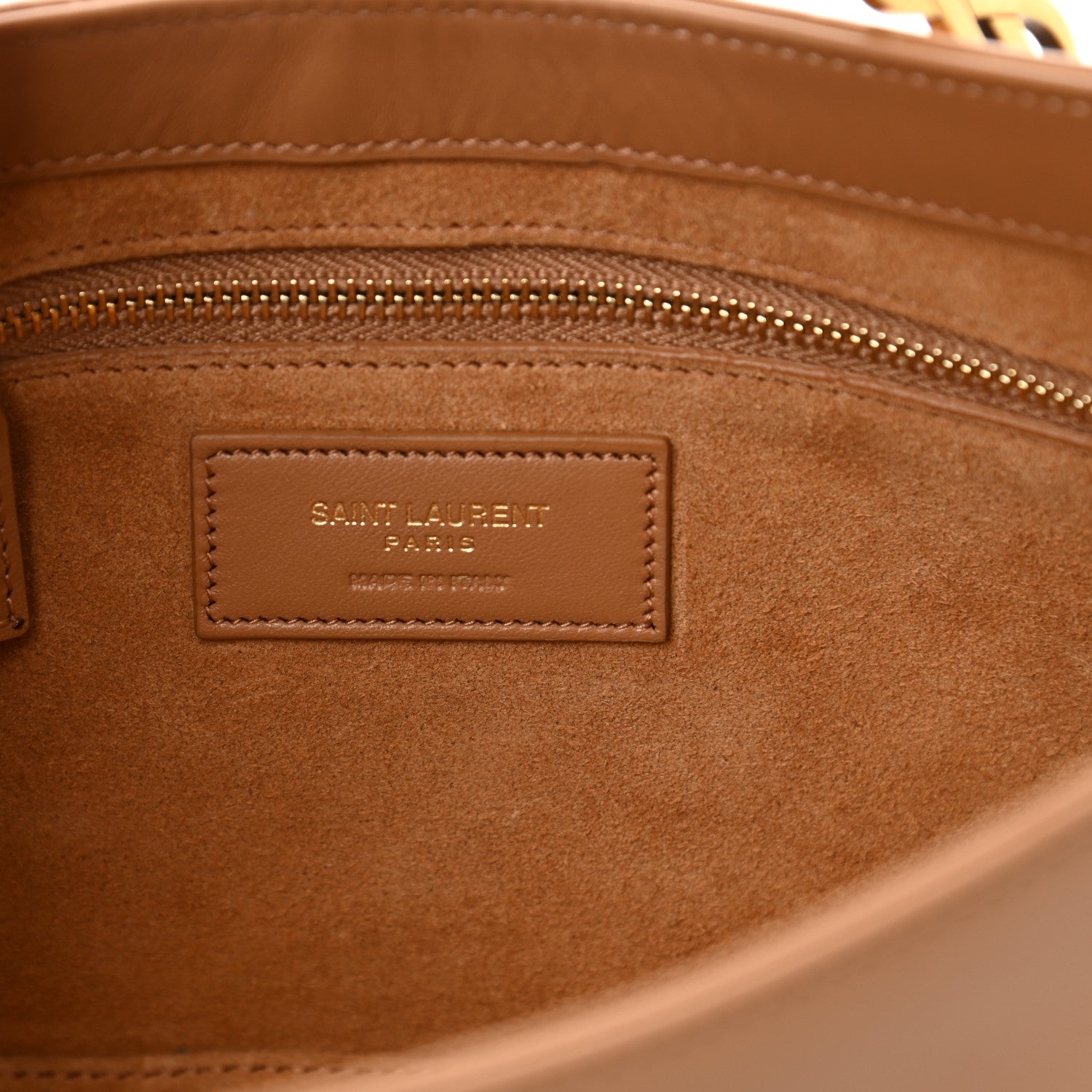 Saint Laurent Smooth Calfskin Le 5 A 7 Hobo Brown 8 of 22