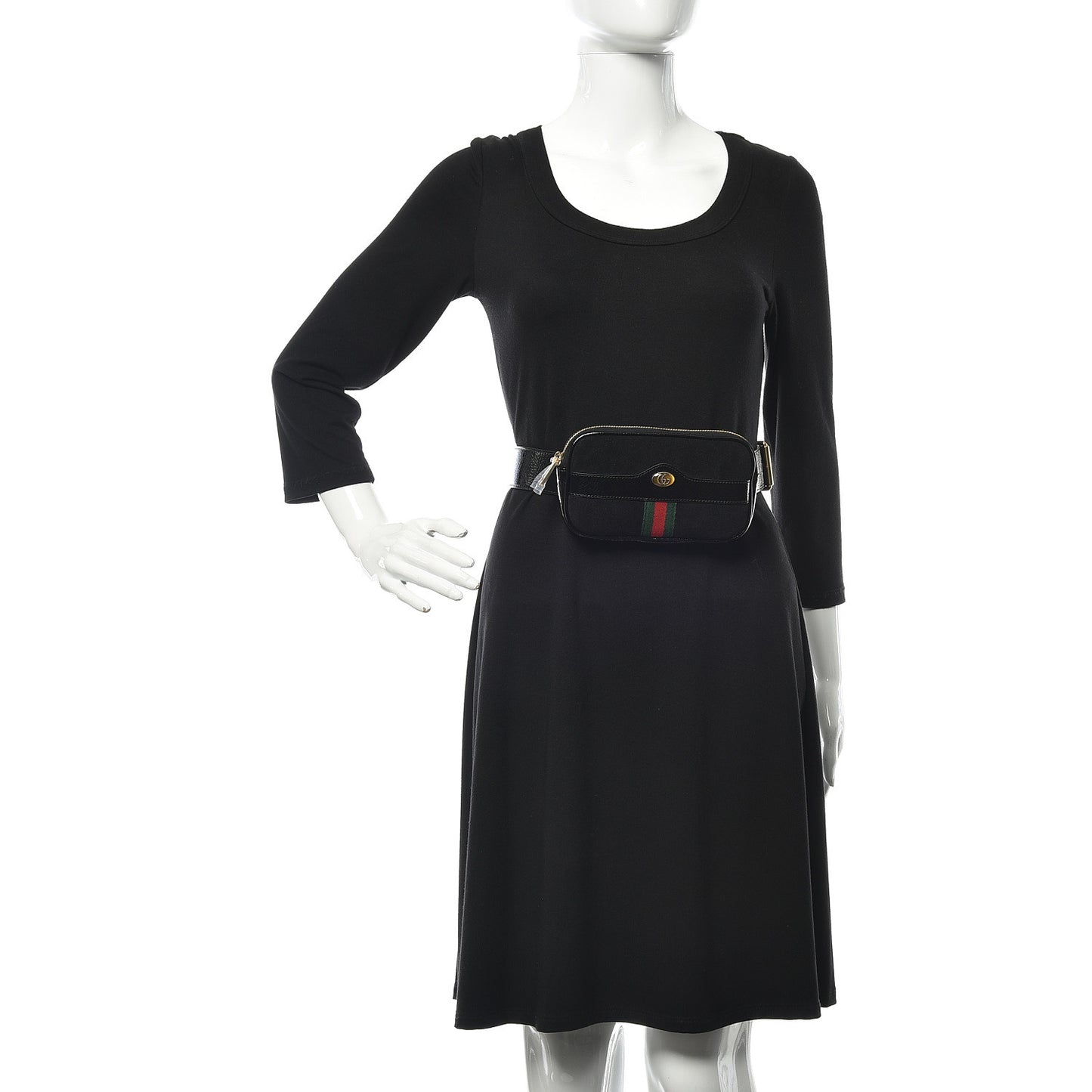 Suede Patent Ophidia Belted iPhone Case 95 38 Black