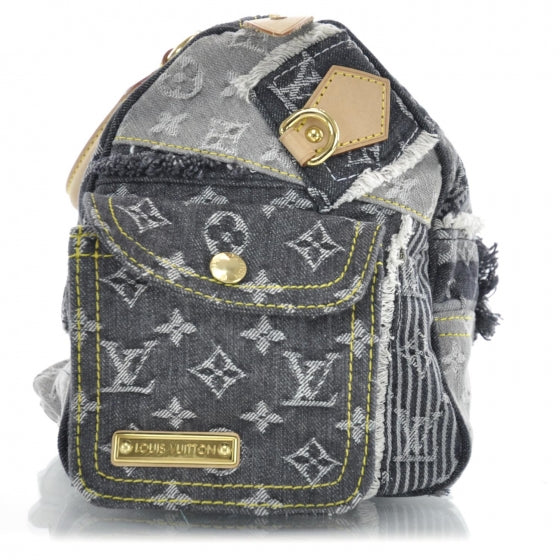 Denim Patchwork Speedy Black