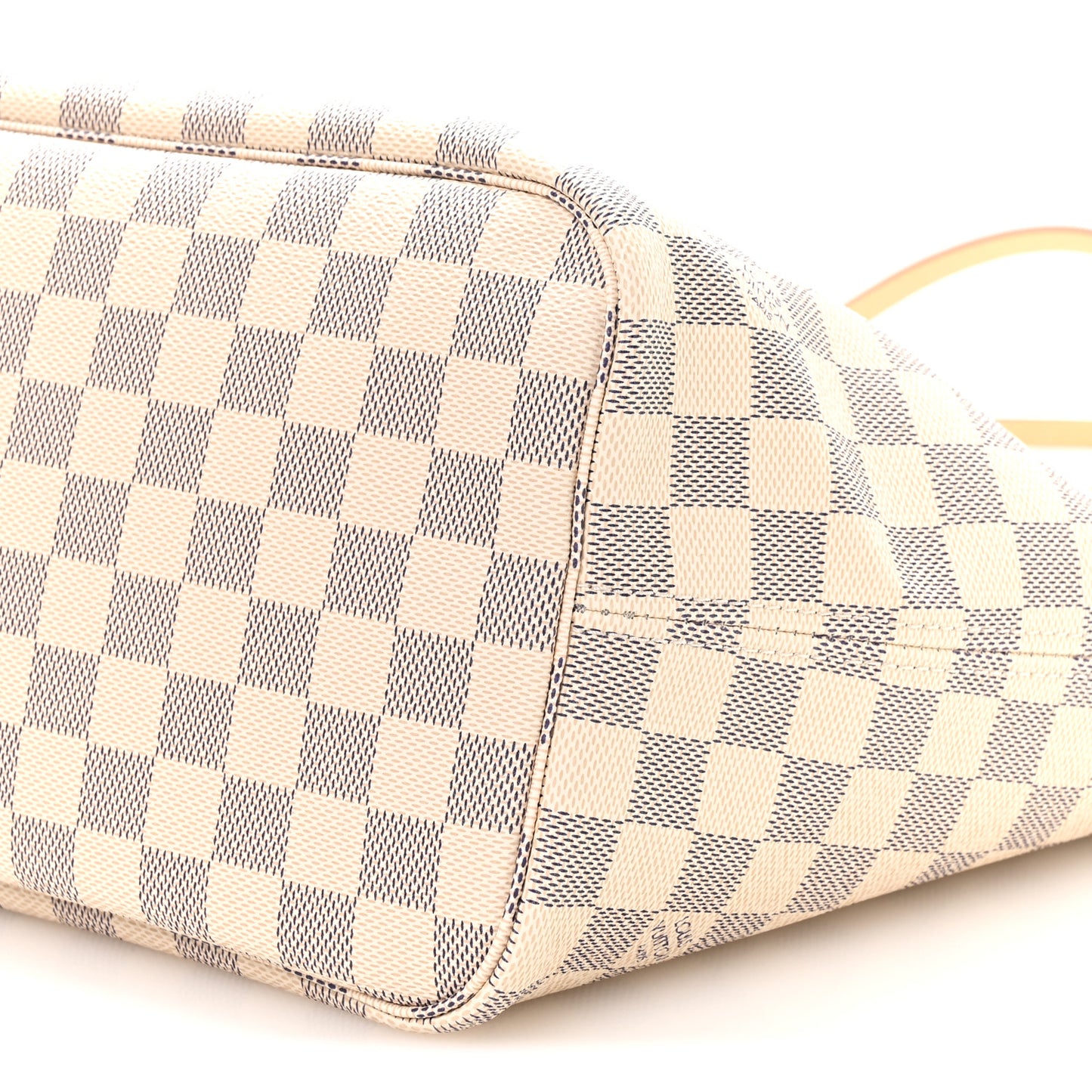 Damier Azur Neo Neverfull MM Rose Ballerine