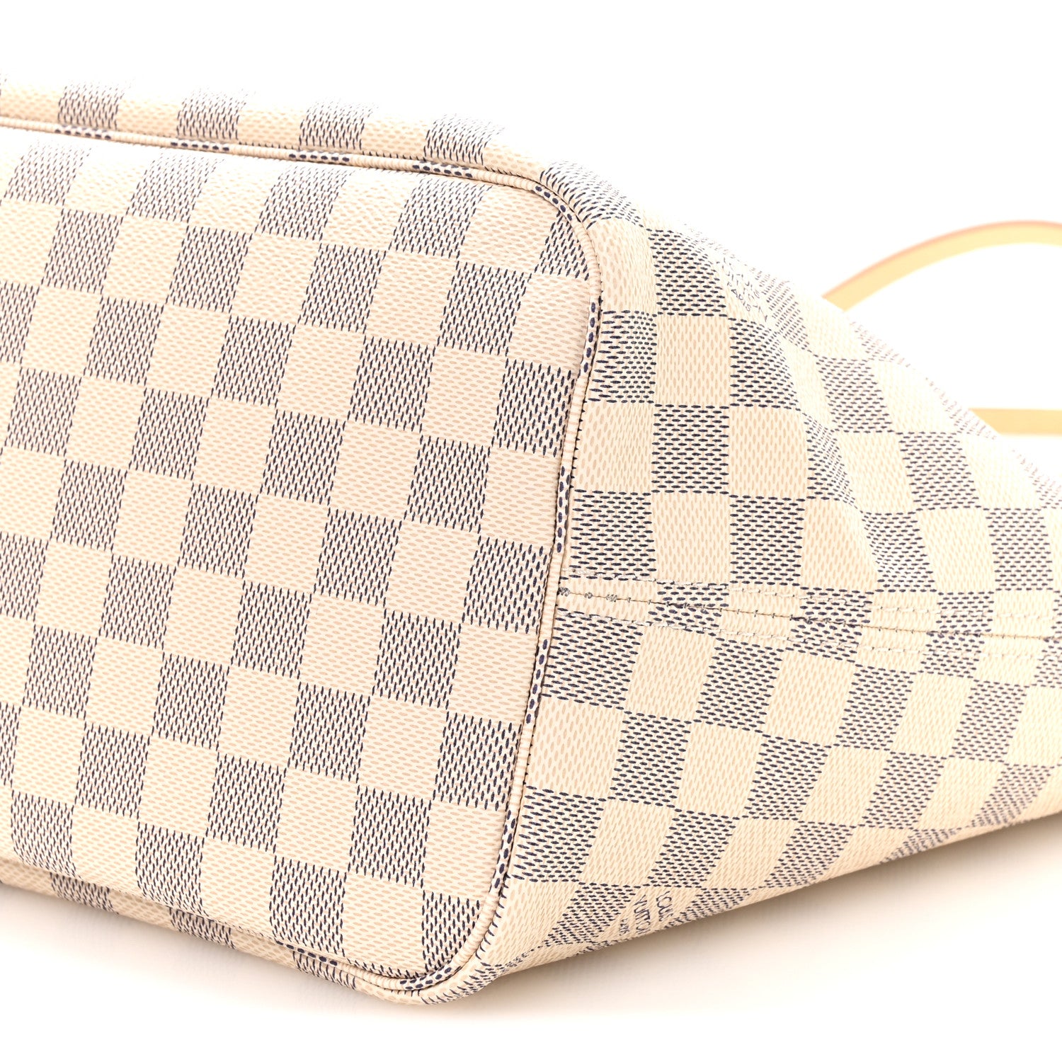 Louis Vuitton Damier Azur Neo Neverfull MM Rose Ballerine 10 of 10