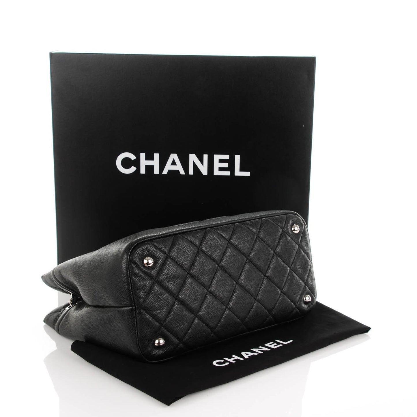 Caviar Timeless CC Soft Tote Black