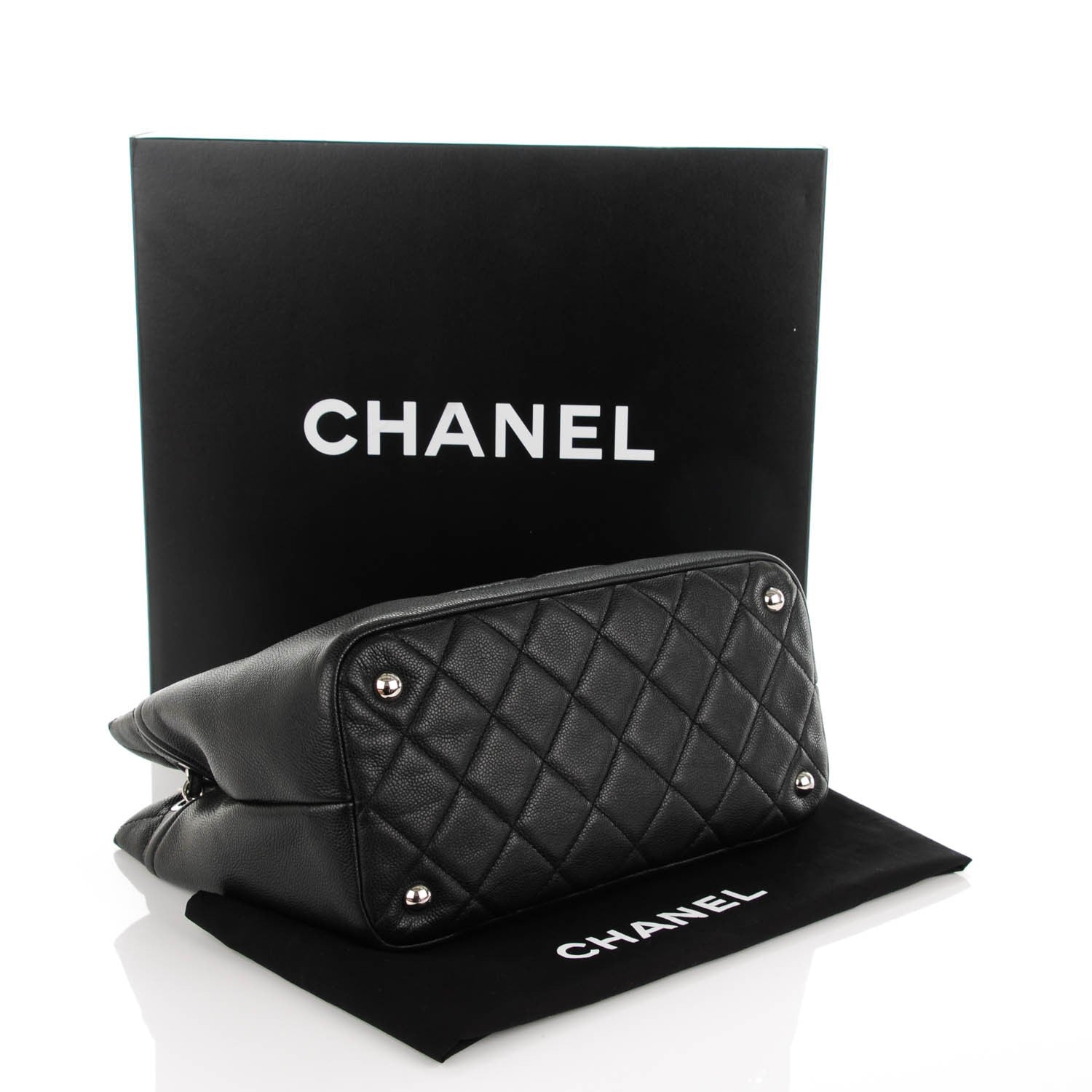 Chanel Caviar Timeless CC Soft Tote Black 4 of 11