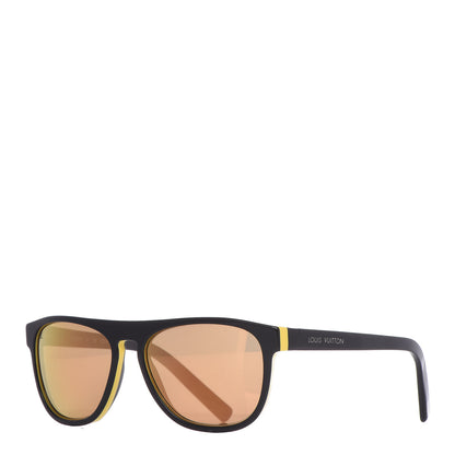 Louis Vuitton Oliver Sunglasses Z0794W Black Yellow 1 of 7