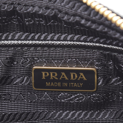 Prada Saffiano Lux Small Camera Crossbody Bag Black 5 of 9