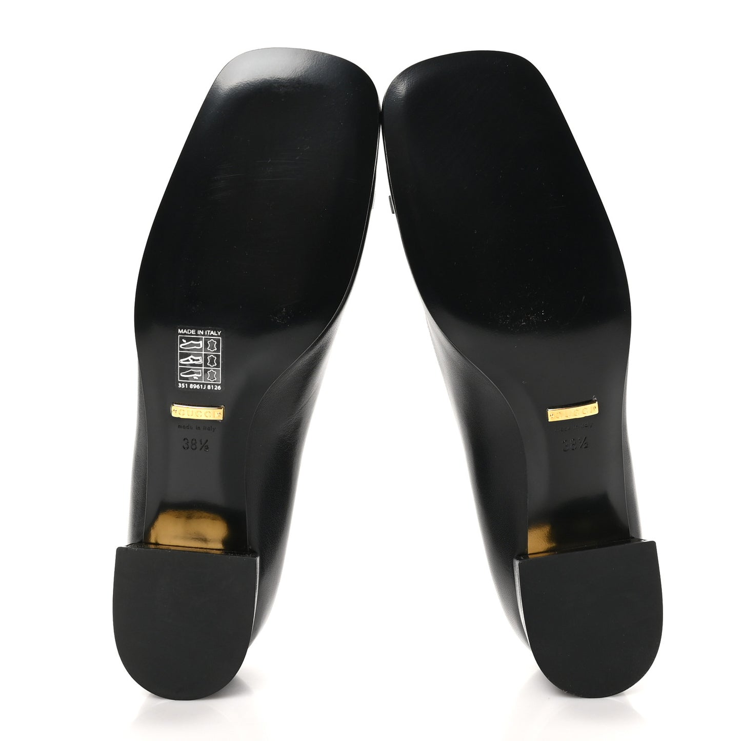 Malaga Kid Horsebit Ballet 25mm Flats 38.5 Black