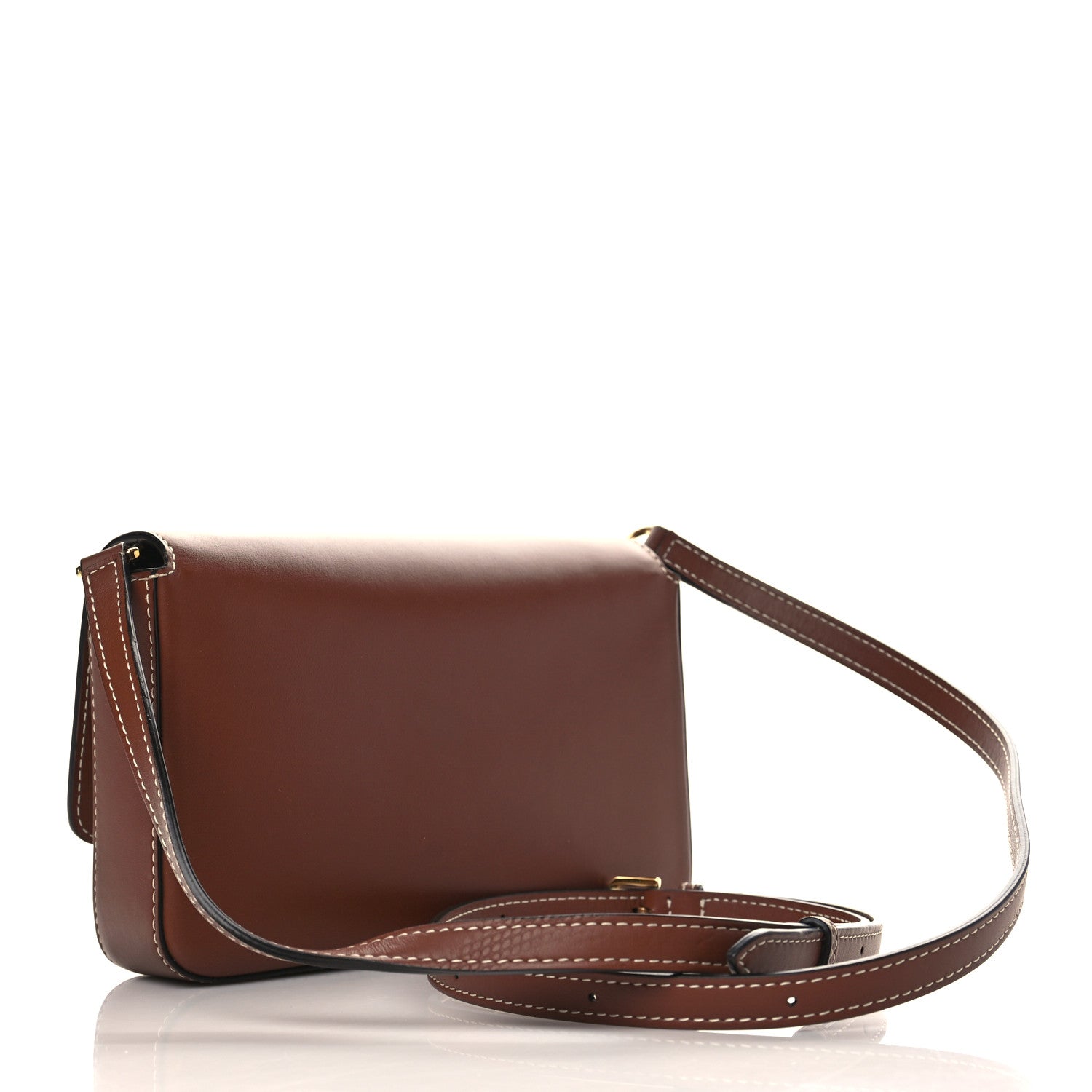 Burberry Calfskin Vintage Check New Hampshire Bag Archive Beige Tan 3 of 9