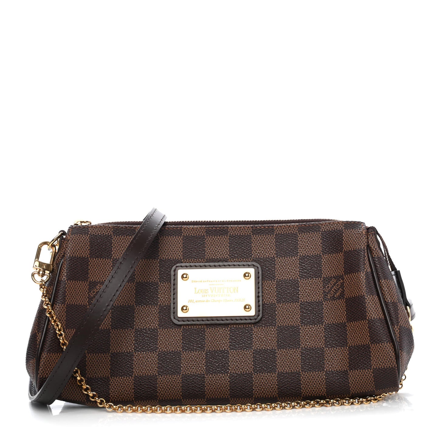Damier Ebene Eva Clutch
