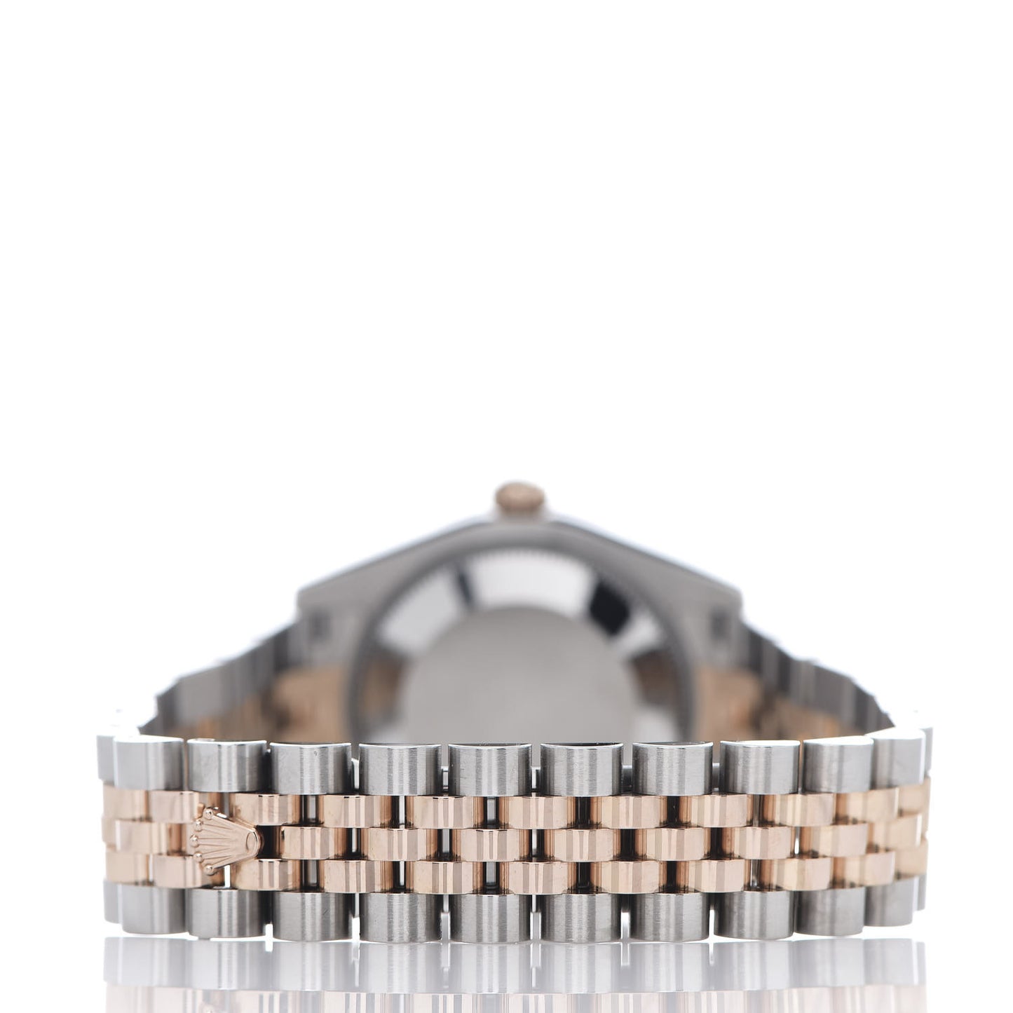 Stainless Steel 18K Everose Gold Diamond Mother of Pearl 31mm Oyster Perpetual Datejust Watch Roman 178341