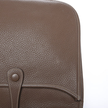 Hermes Taurillon Clemence Evelyne III PM Etoupe 12 of 14
