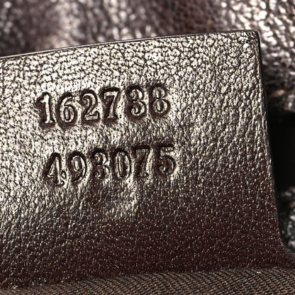 Gucci Monogram Positano Hobo Brown 7 of 13