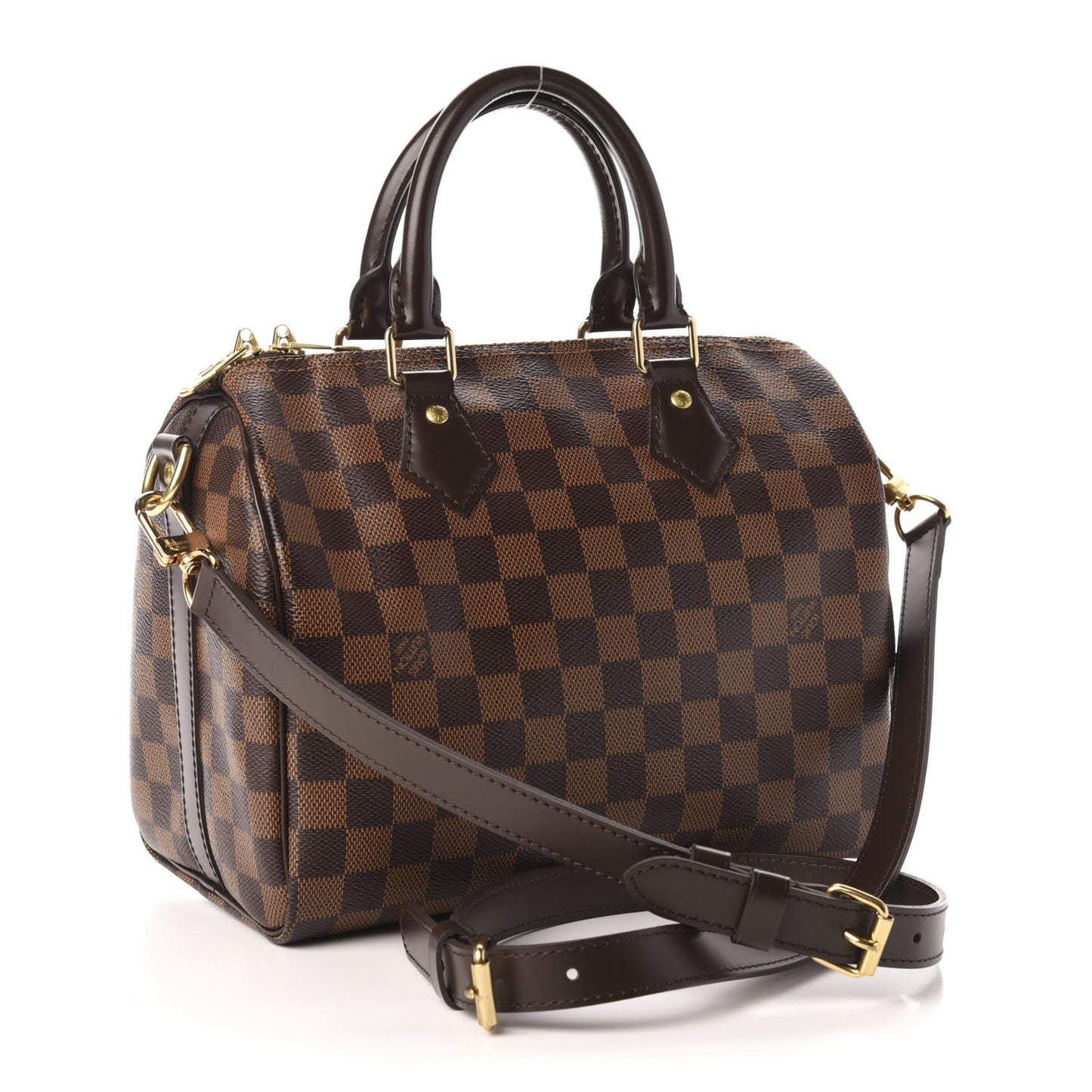 Damier Ebene Speedy Bandouliere 25