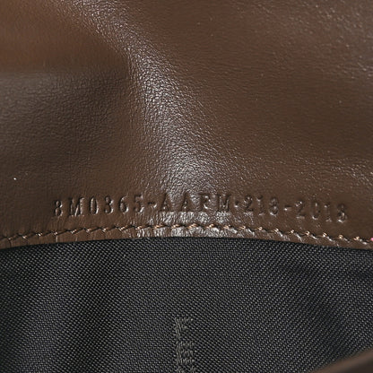 Fendi Vitello Soft F is Bi-Color FF 1974 Embossed Continental Envelope Wallet On Chain Maya Black 8 of 12