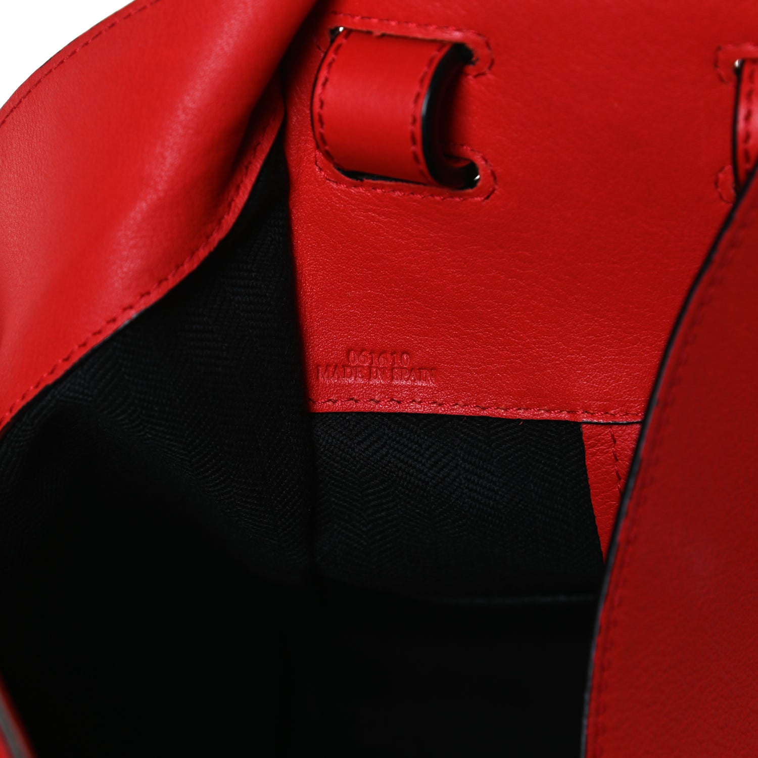 Loewe Calfskin Small Hammock Shoulder Bag Red 7 of 13