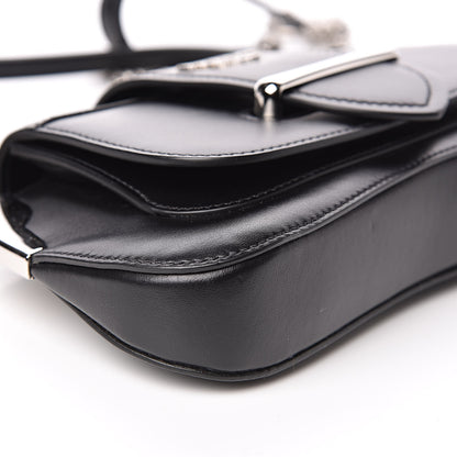 Prada City Calfskin Sidonie Shoulder Bag Black 7 of 9