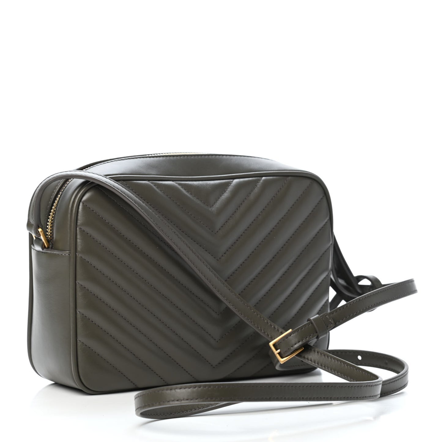 Calfskin Matelasse Monogram Lou Camera Bag Sea Pebble