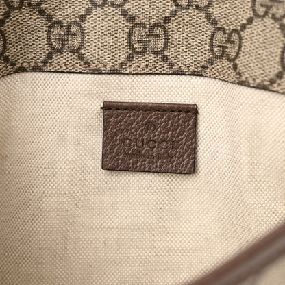 Gucci GG Supreme Monogram Neo Vintage Web Belt Bag Brown 6 of 12