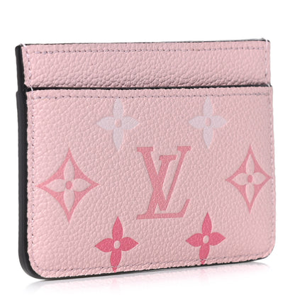 Louis Vuitton Empreinte Monogram Giant By The Pool Card Holder Bouton De Rose 3 of 9