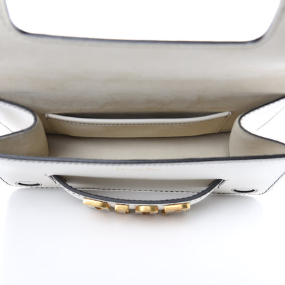 Christian Dior Smooth Calfskin Dio(r)evolution Flap Clutch White 5 of 9