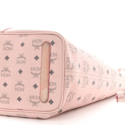MCM Visetos Medium Liz Reversible Shopper Tote Soft Pink 12 of 22