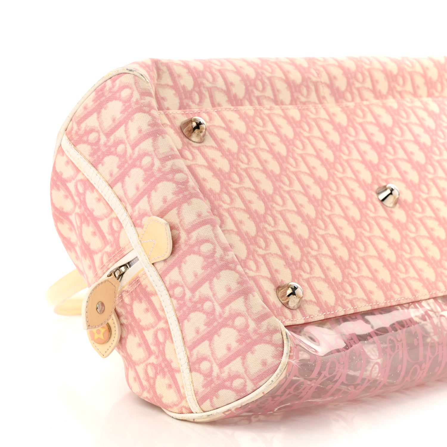 Christian Dior Monogram PVC Bowler Pink 9 of 19