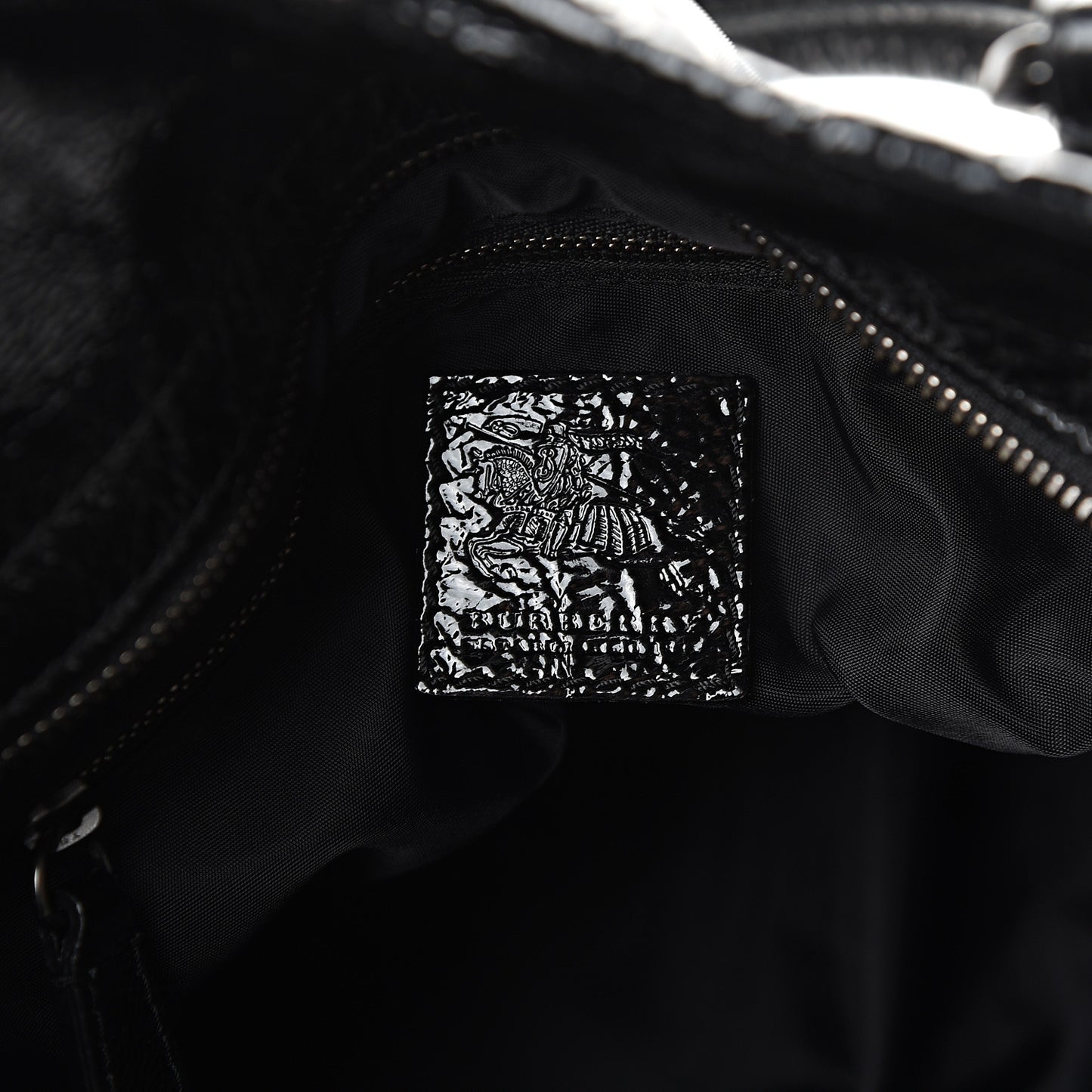 Nylon Beat Check Lowry Black