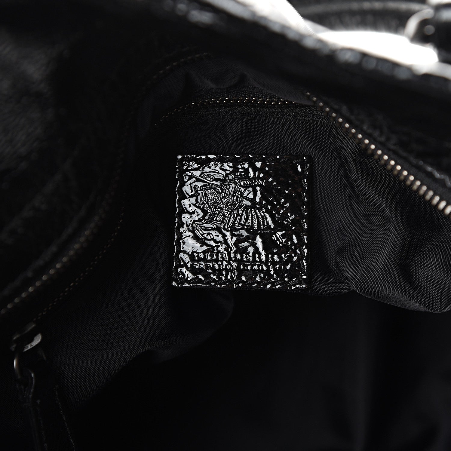 Burberry Nylon Beat Check Lowry Black 5 of 10