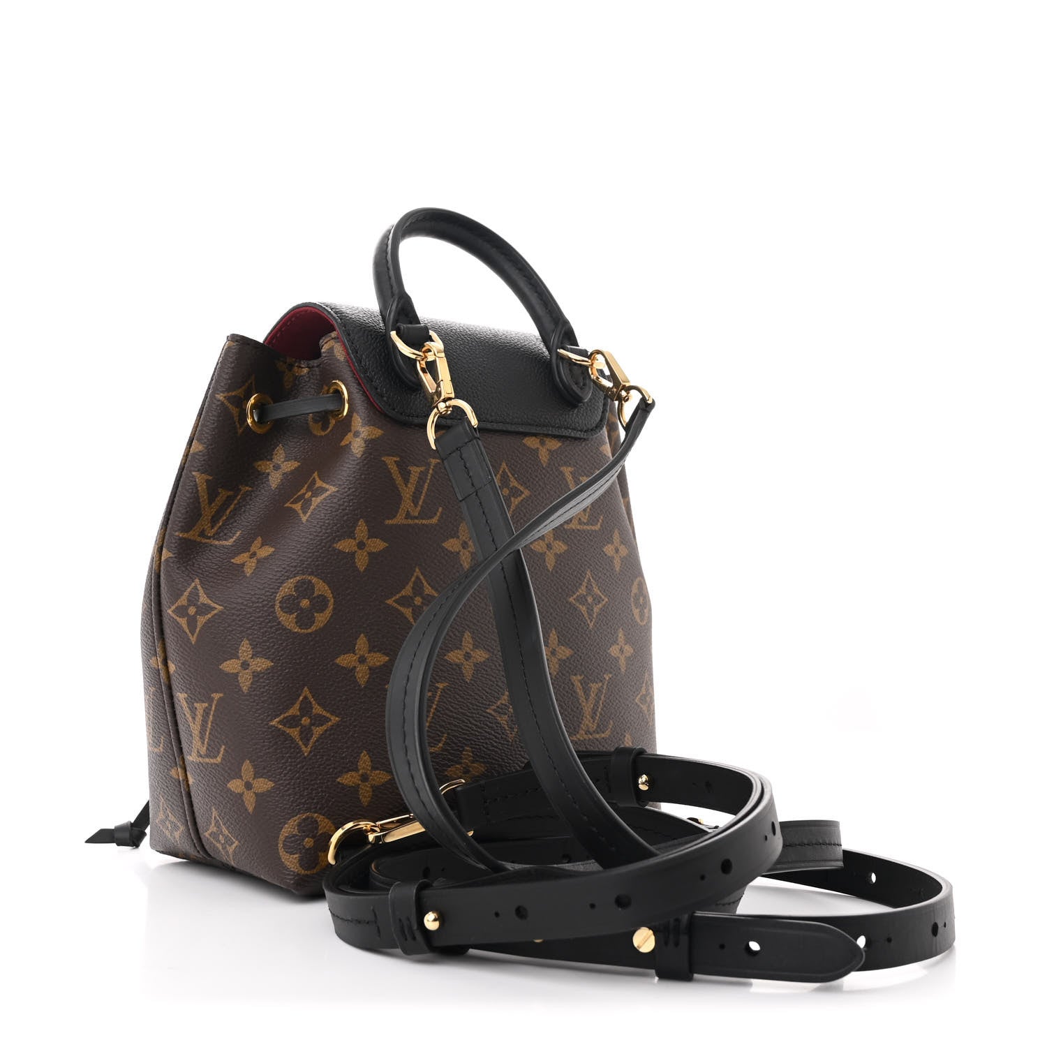 Louis Vuitton Monogram BB Montsouris NM Backpack Black 3 of 10