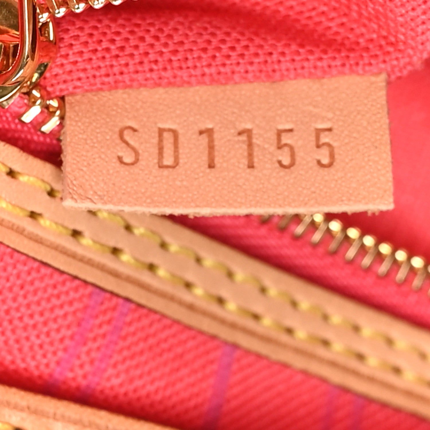 Louis Vuitton Damier Azur Delightful PM Pink 7 of 10