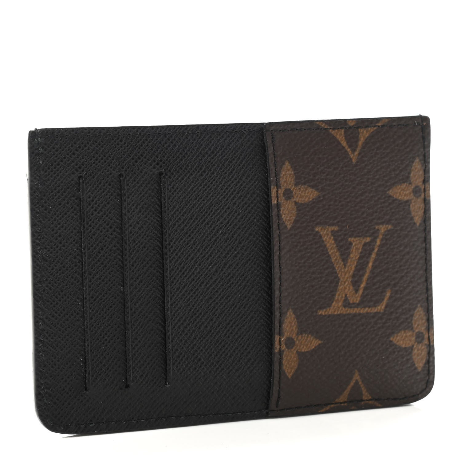 Louis Vuitton Monogram Macassar Neo Porte-Cartes Card Holder 2 of 4