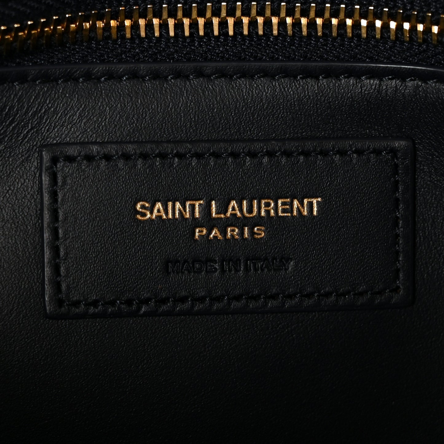 Lambskin Quilted Le Maillon Satchel Marine
