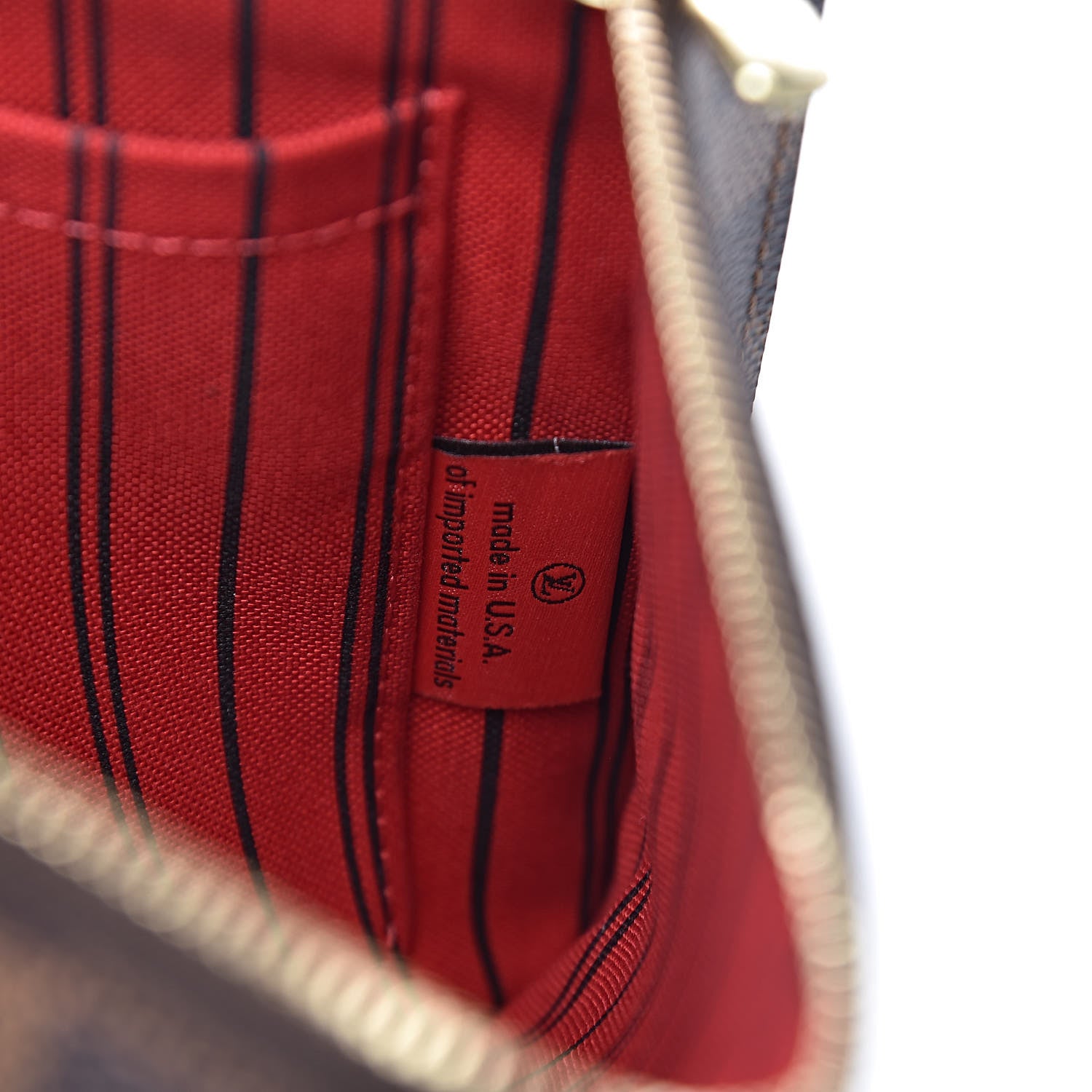 Louis Vuitton Damier Ebene Neverfull MM GM Pochette 7 of 8