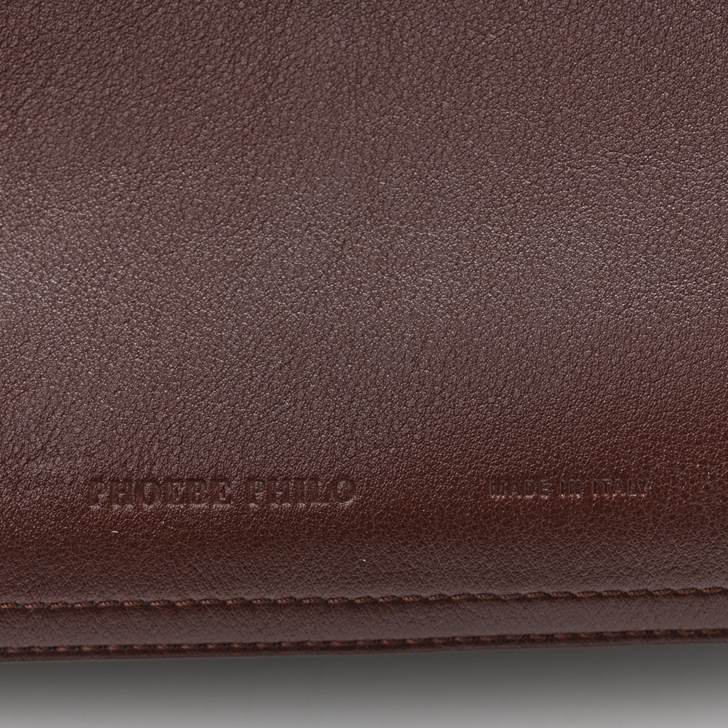 Soft Calfskin Small Gig Bag Cognac