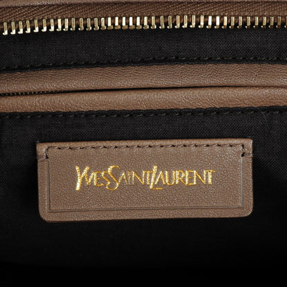 Saint Laurent Sheepskin Medium Cabas ChYc Taupe 6 of 8