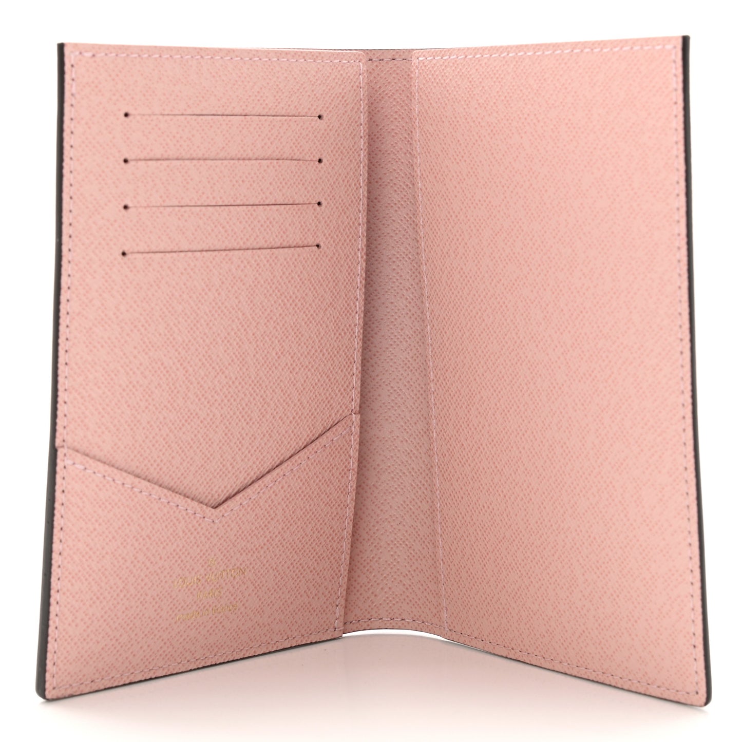 Monogram 2020 Christmas Animation Big Wheel Passport Cover Rose Ballerine