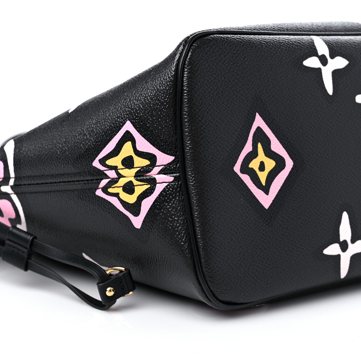 Louis Vuitton Monogram Giant Wild At Heart Neverfull MM Black 7 of 9