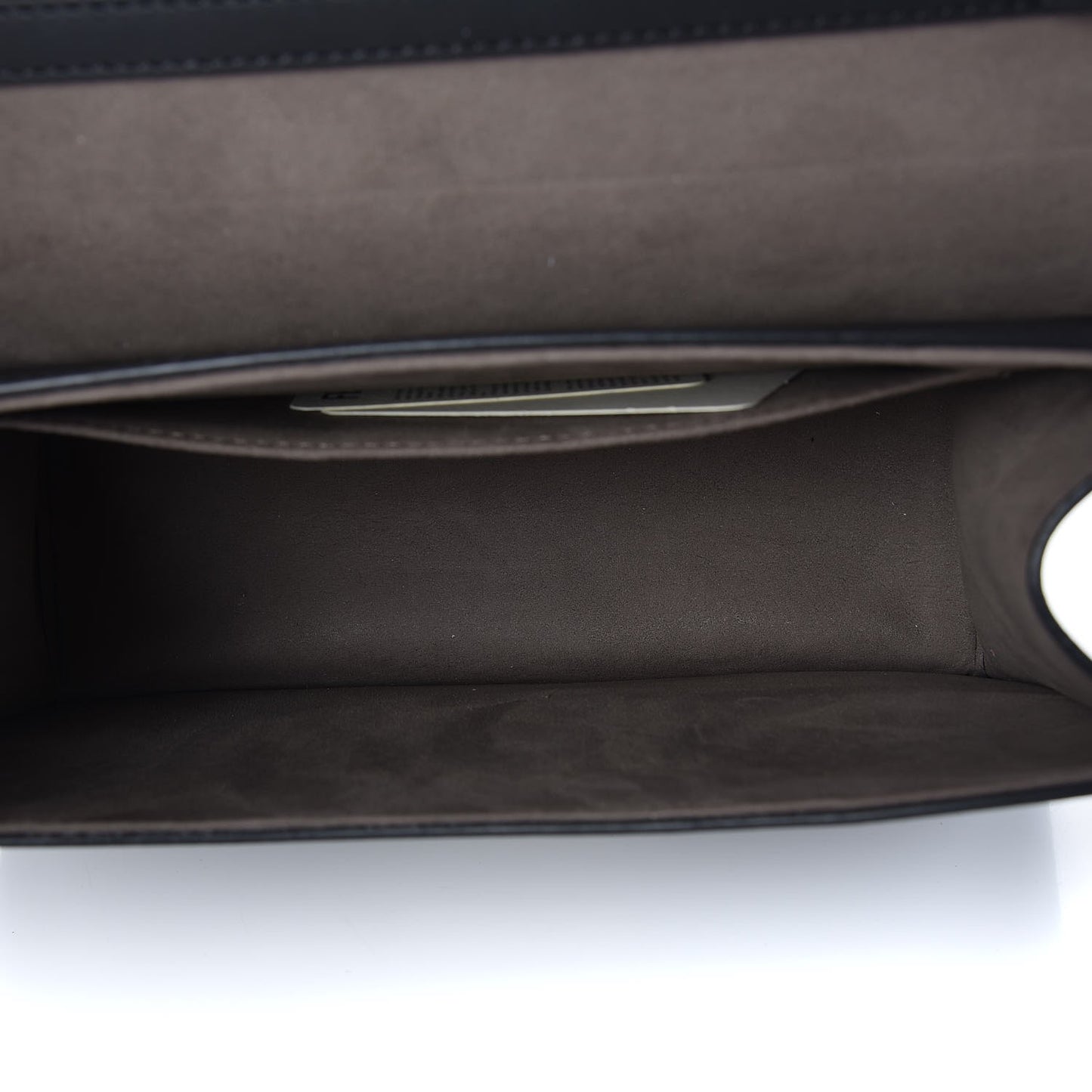 Vitello Century Opaco F is Fendi Kan I Shoulder Bag Black
