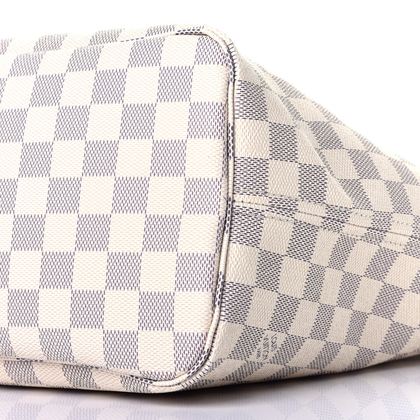 Damier Azur Neo Neverfull MM Rose Ballerine