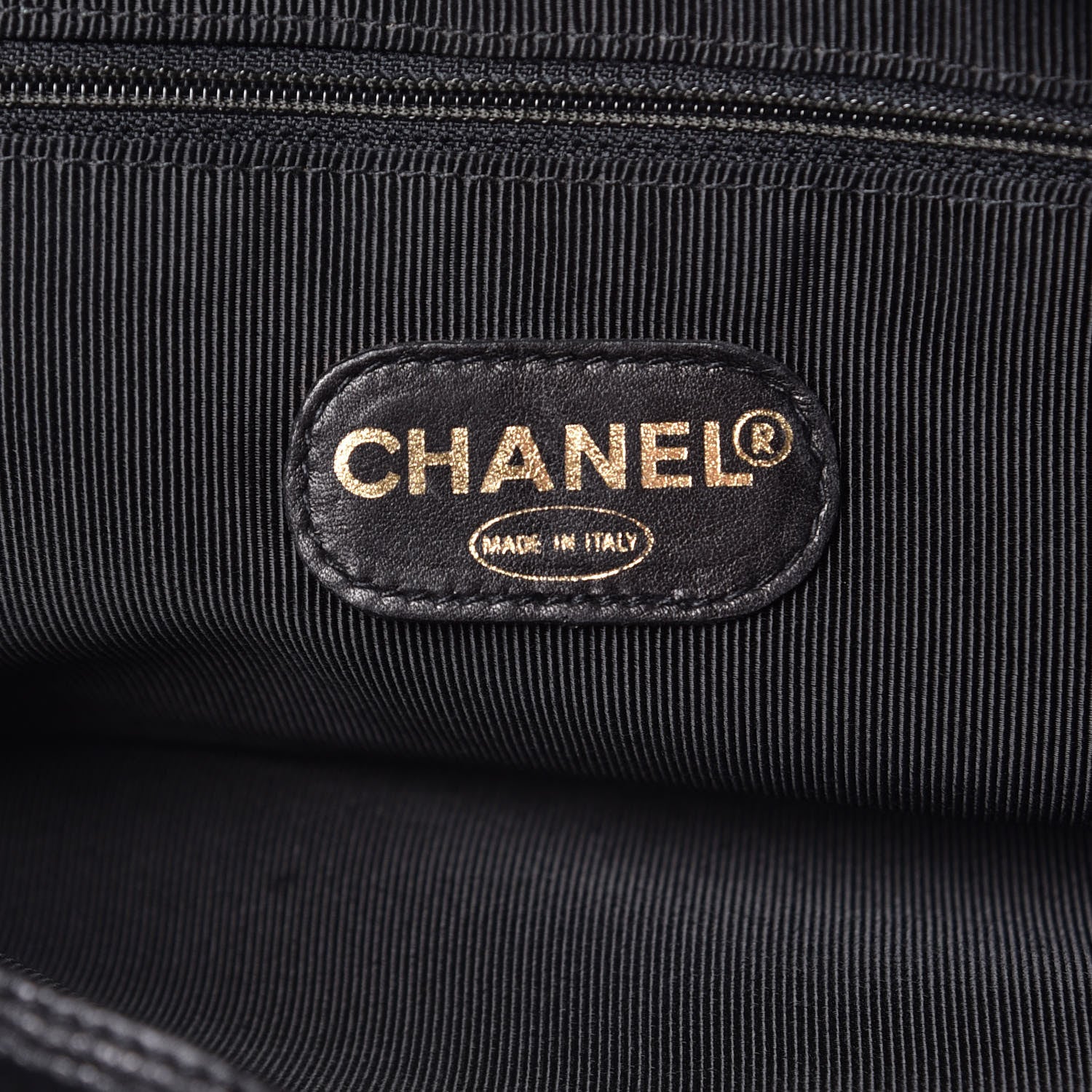Chanel Caviar CC Shoulder Bag Black 6 of 10