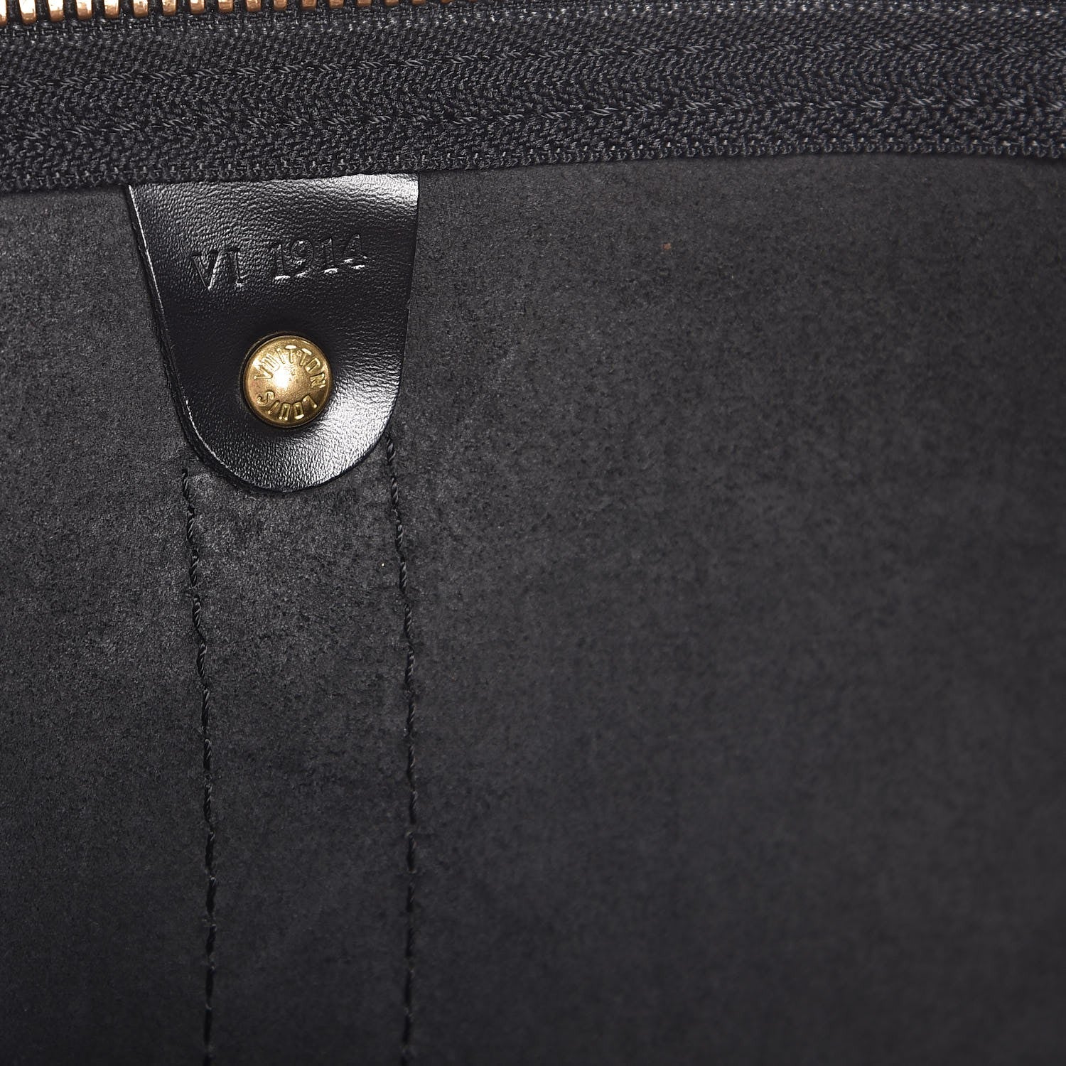 Louis Vuitton Epi Keepall 55 Black 6 of 15