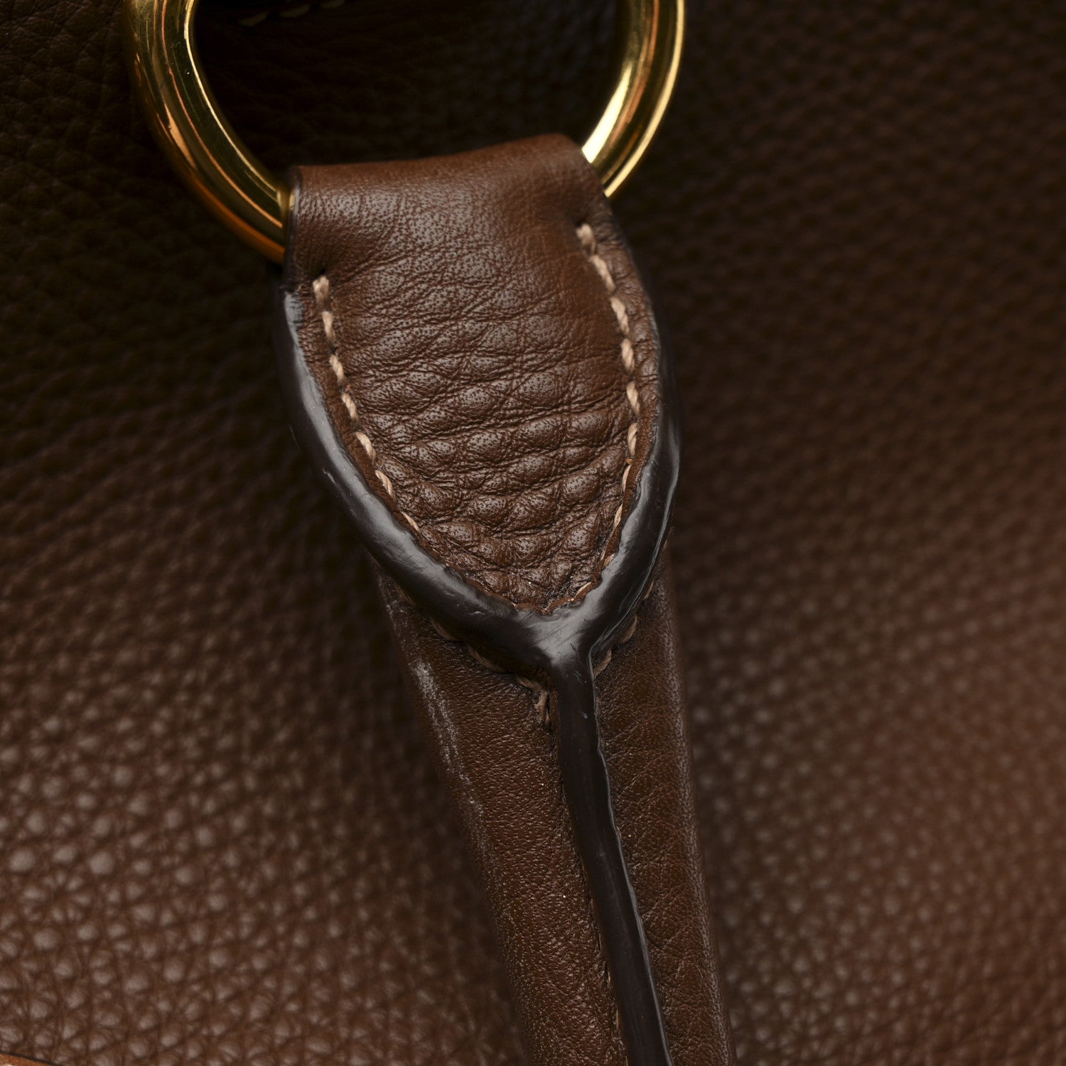 Prada Vitello Daino Shopping Tote Bruciato 12 of 13